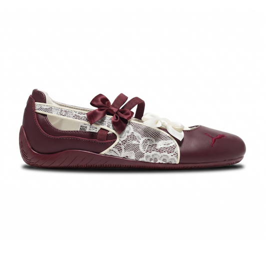 Women's flat in Ruby Shimmer — view 1