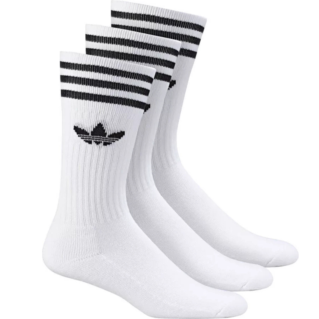 Classic Cushioned Crew Socks 3 Pairs