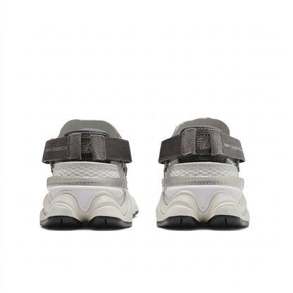Men's sneaker mule in Raincloud with castlerock and white — view 4